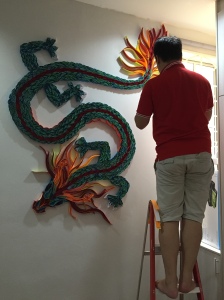 Dragon Paper Art Quilling 2